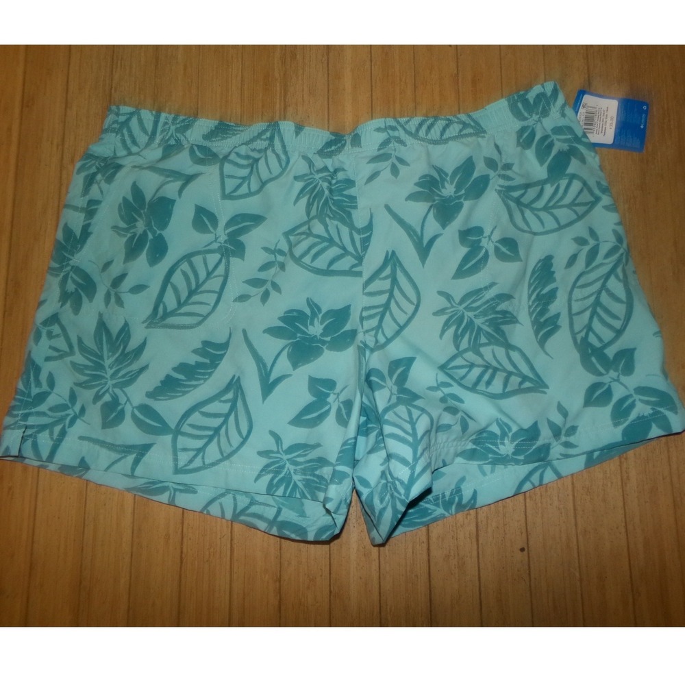 Columbia Mens Sandy River SZ XXL‎ Printed Shorts Blue Floral~NWT